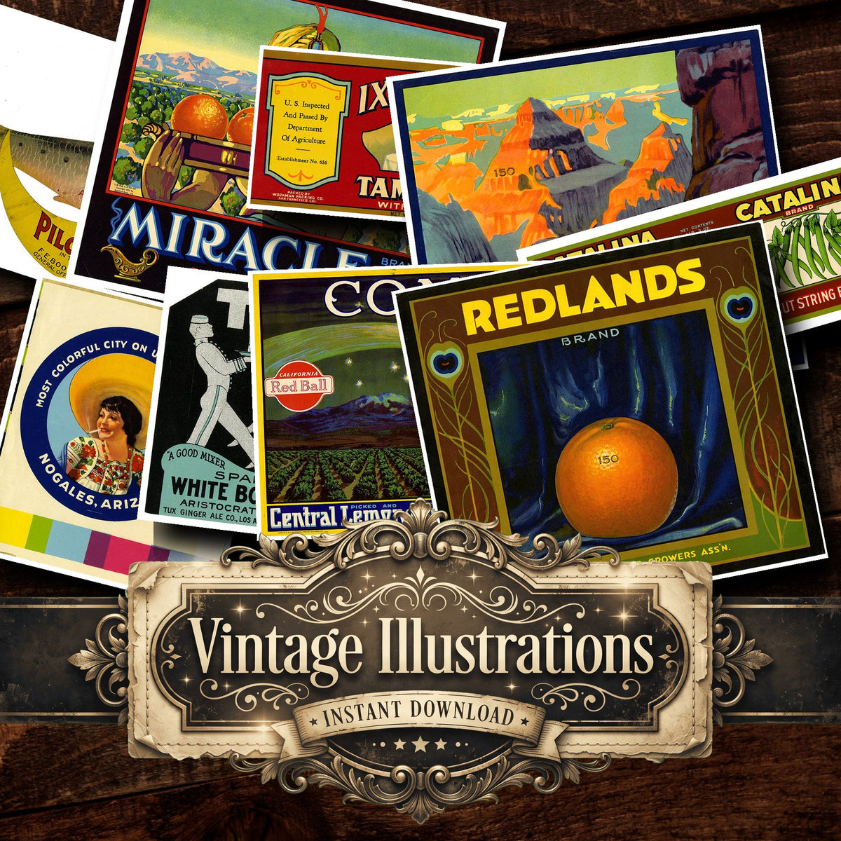 Ads Vintage Prints