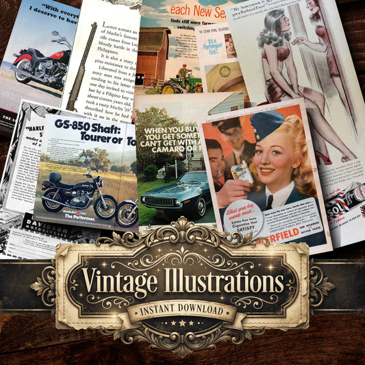 Ads Vintage Prints