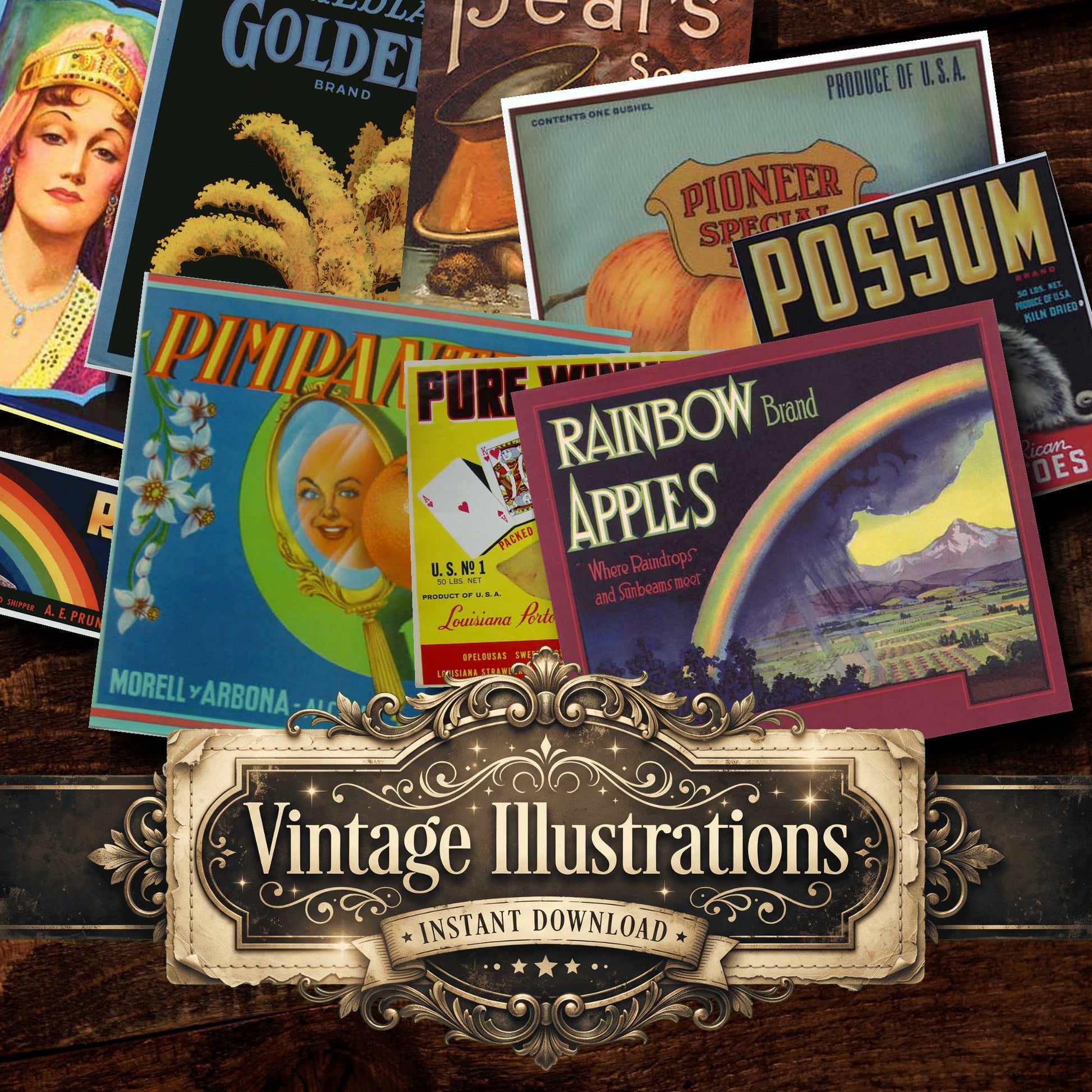Ads Vintage Prints