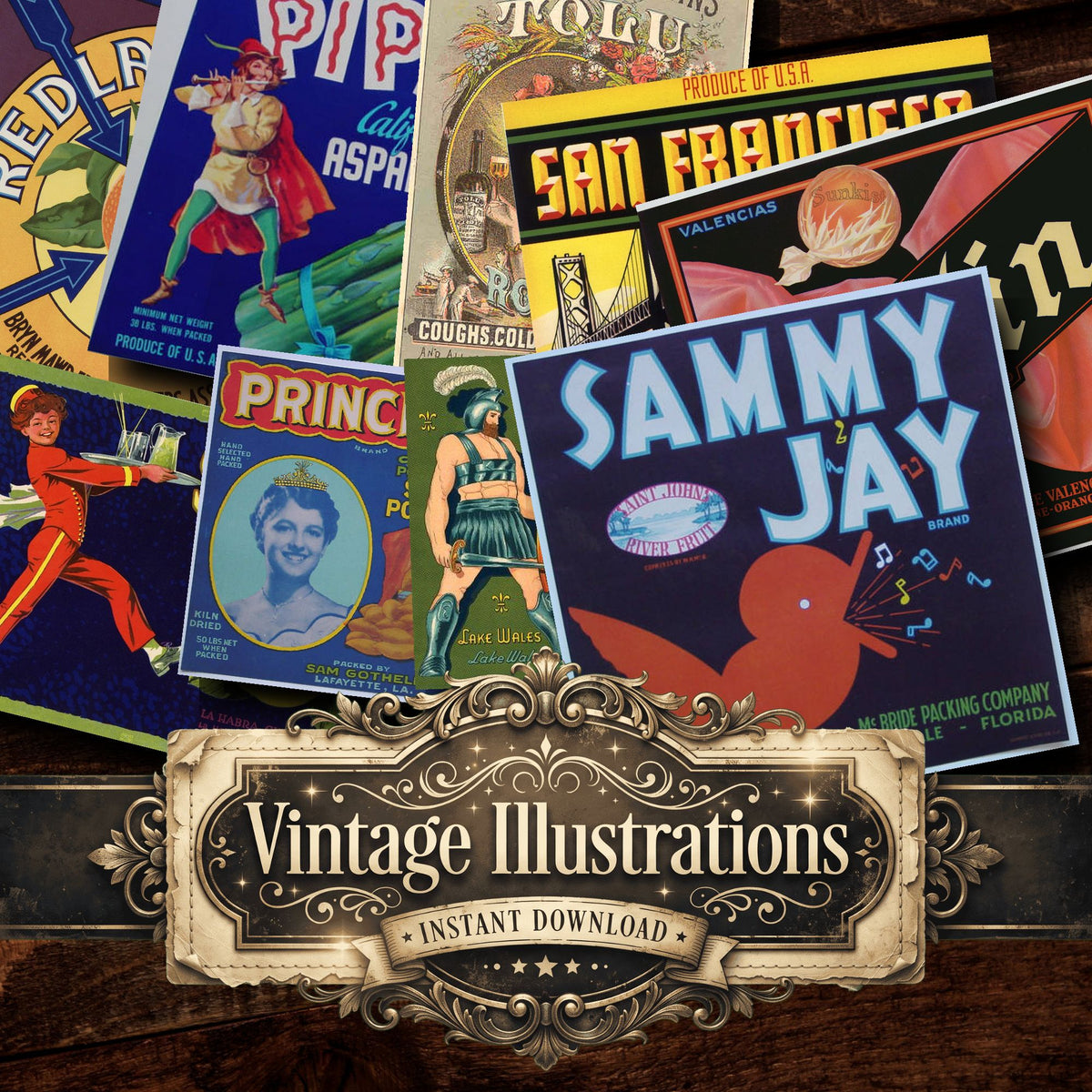 Ads Vintage Prints