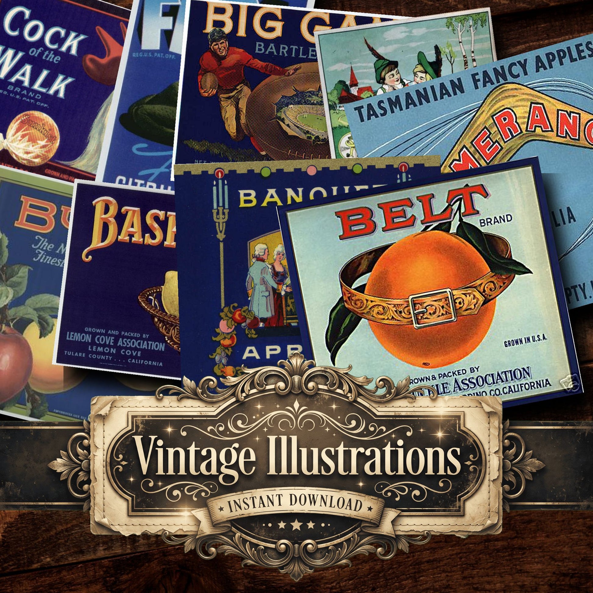 Ads Vintage Prints