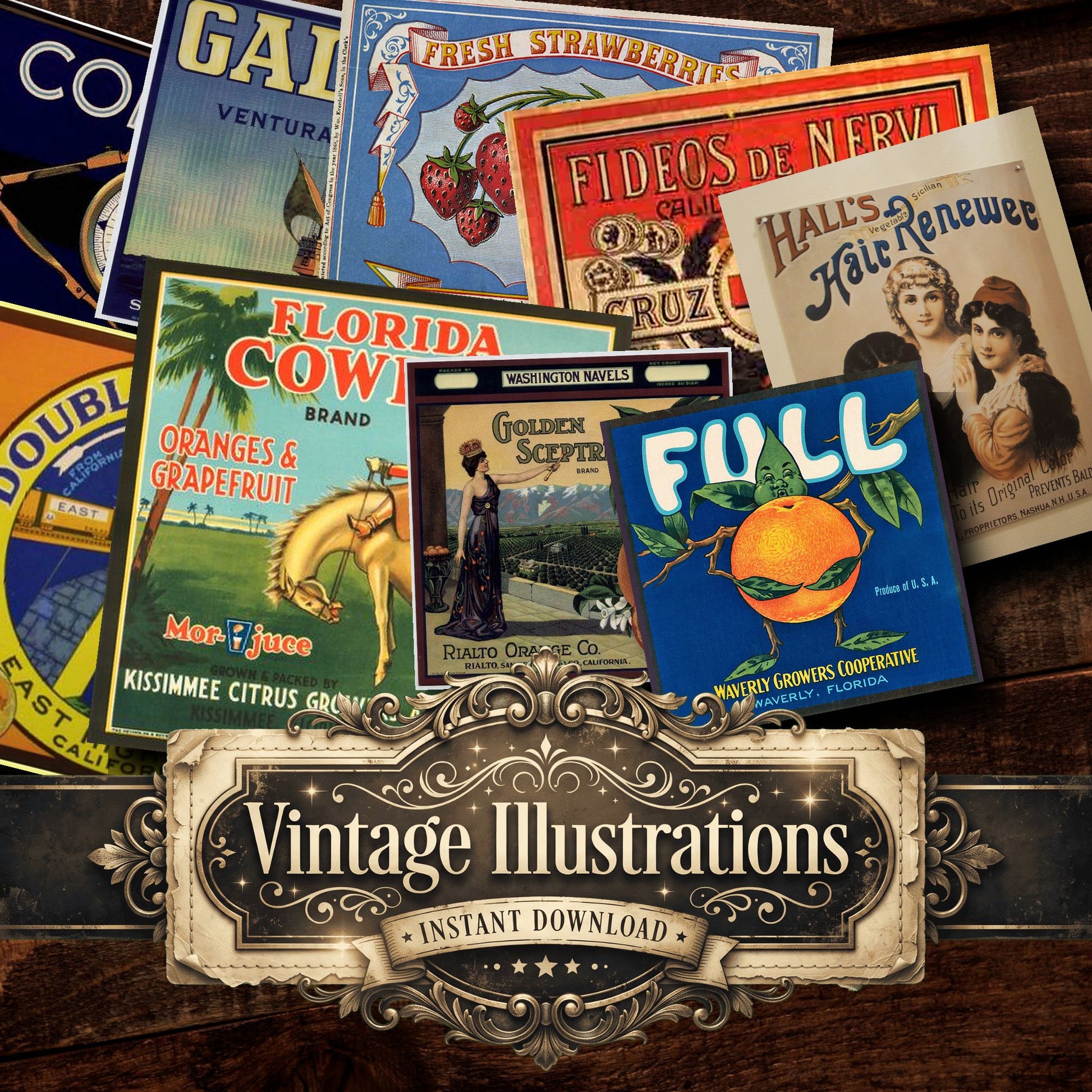 Ads Vintage Prints