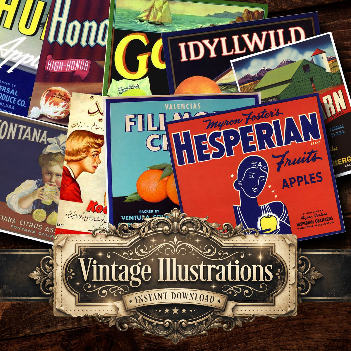 Ads Vintage Prints