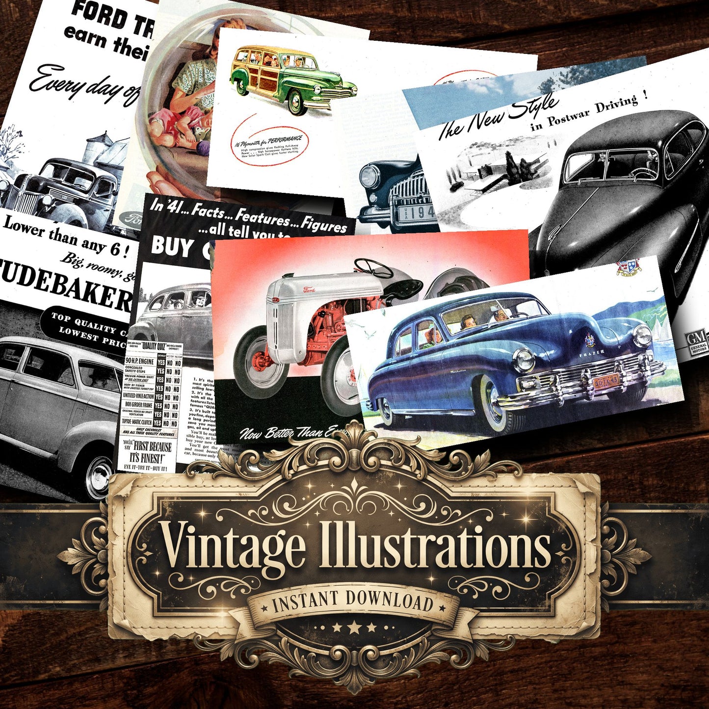 Ads Vintage Prints