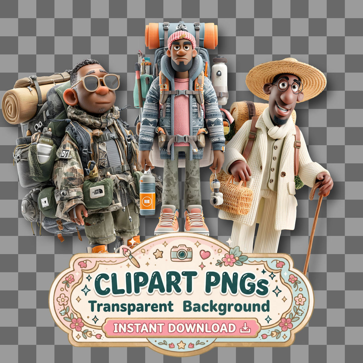 Adventurer Clipart Pngs