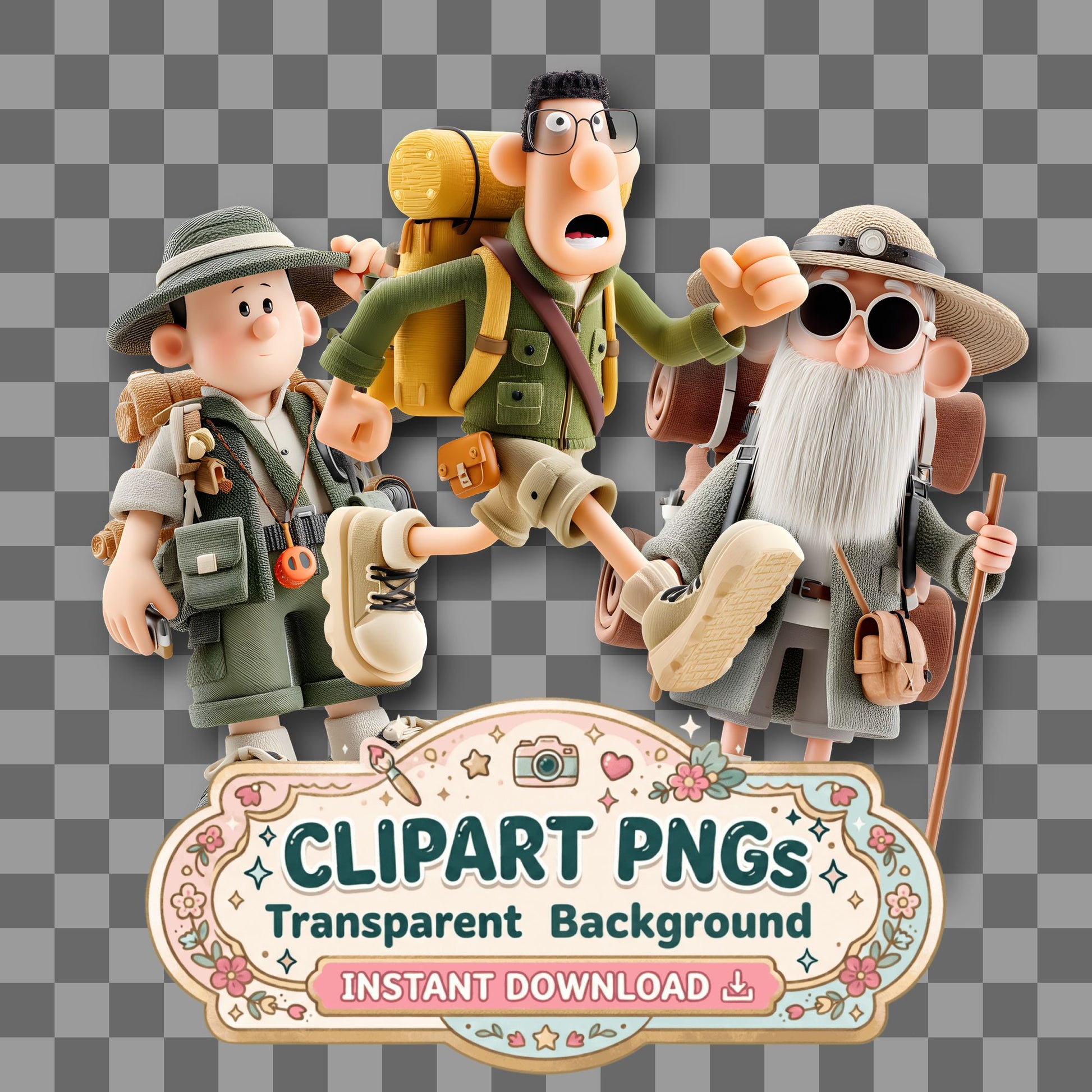 Adventurer Clipart Pngs
