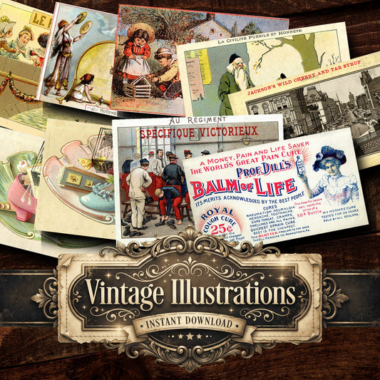 Advertisement Vintage Prints
