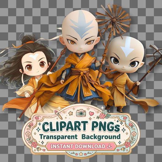 Air Bender Clipart Pngs
