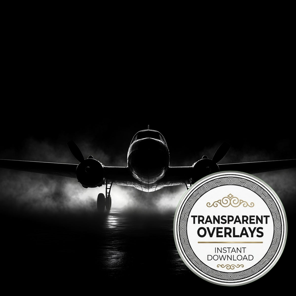 Airplane Transparent Overlay Pngs