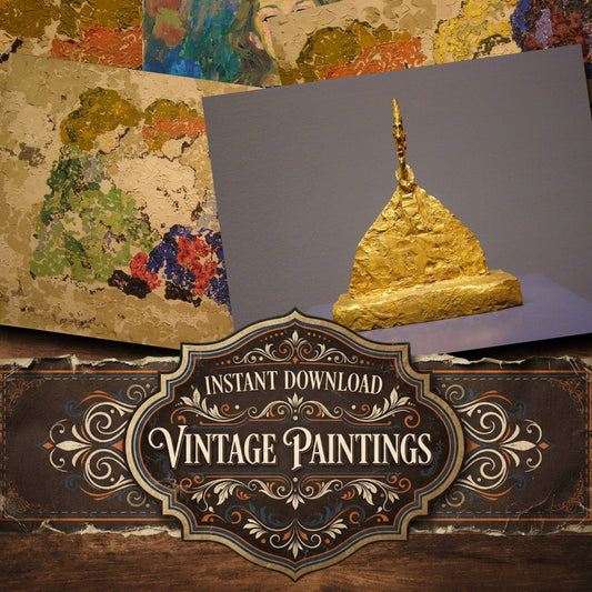 Alberto Giacometti Vintage Paintings