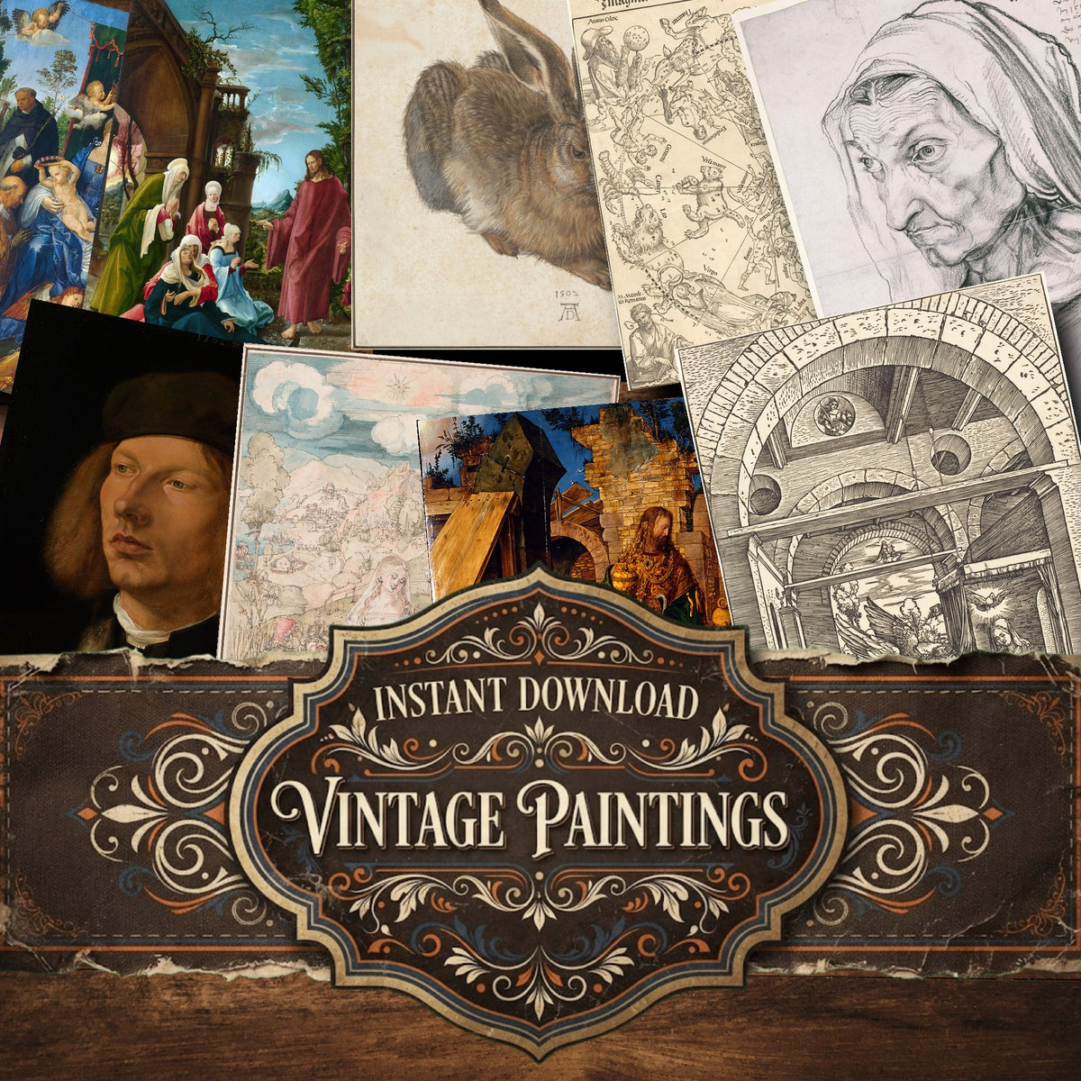 Albrecht Altdorfer Vintage Paintings