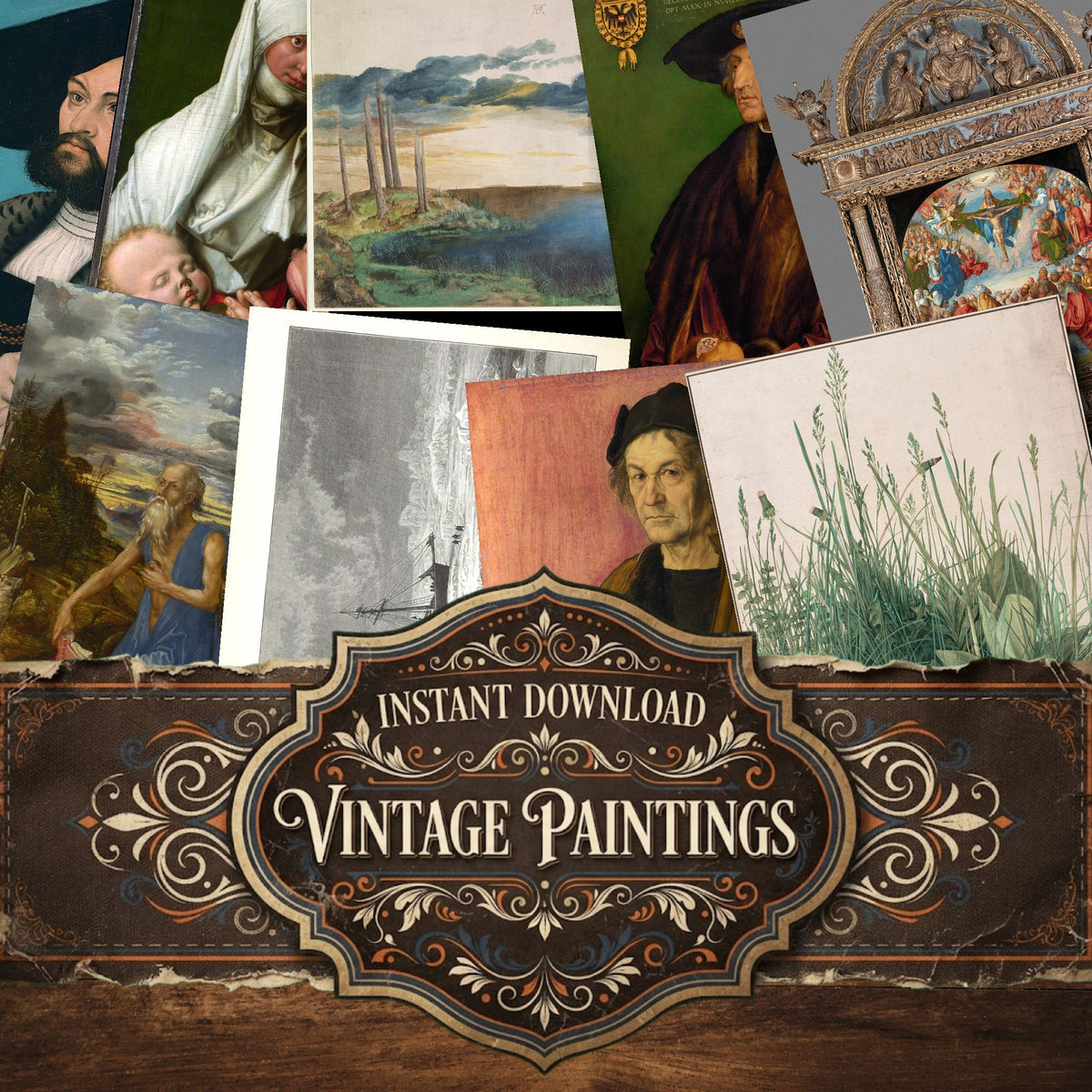 Albrecht Altdorfer Vintage Paintings