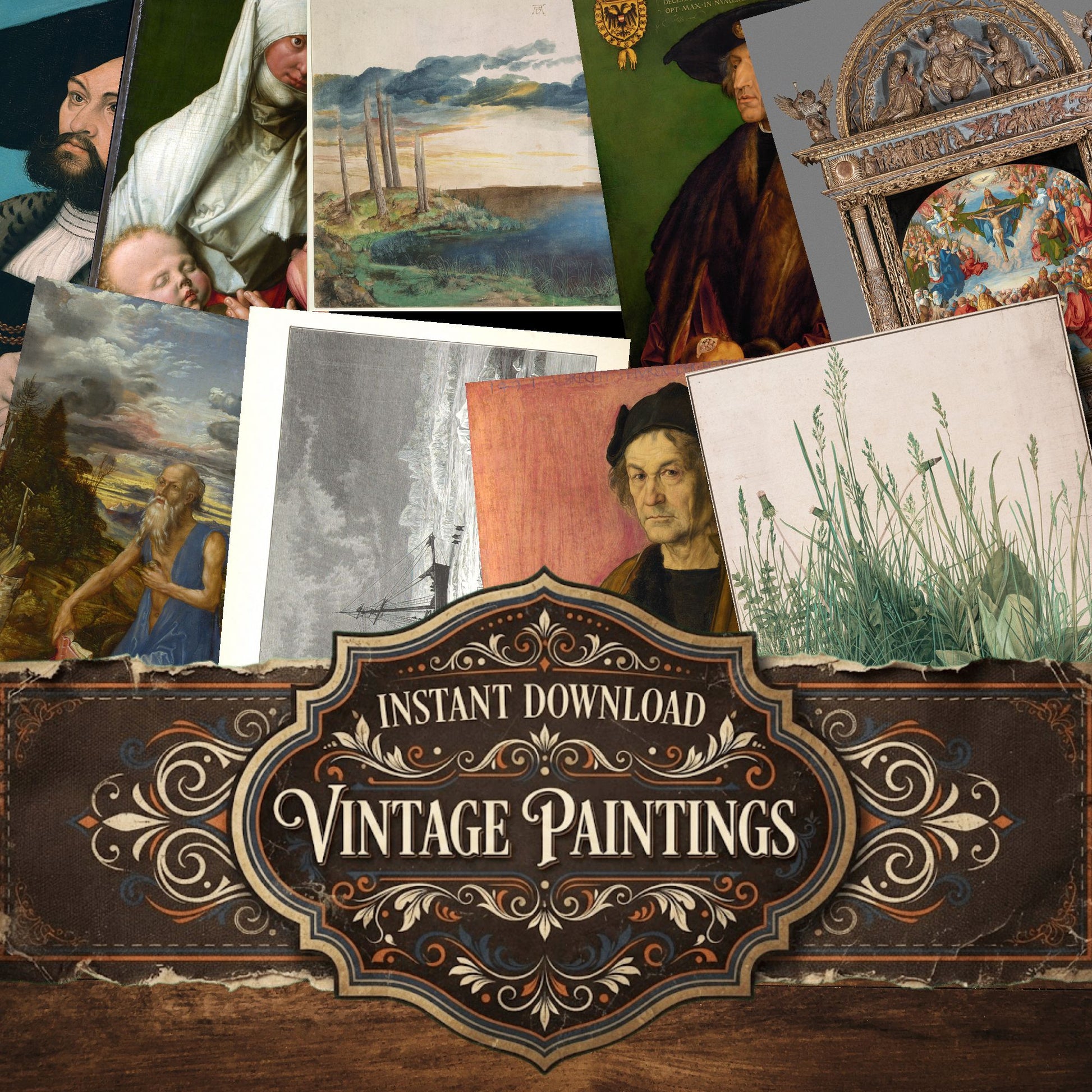 Albrecht Altdorfer Vintage Paintings