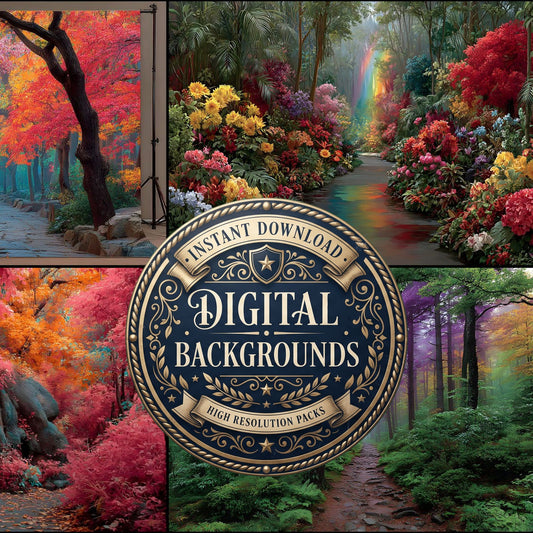 Alice Wonderland Magical Backdrop Images