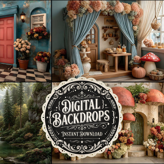 Alice Wonderland Backdrop Images