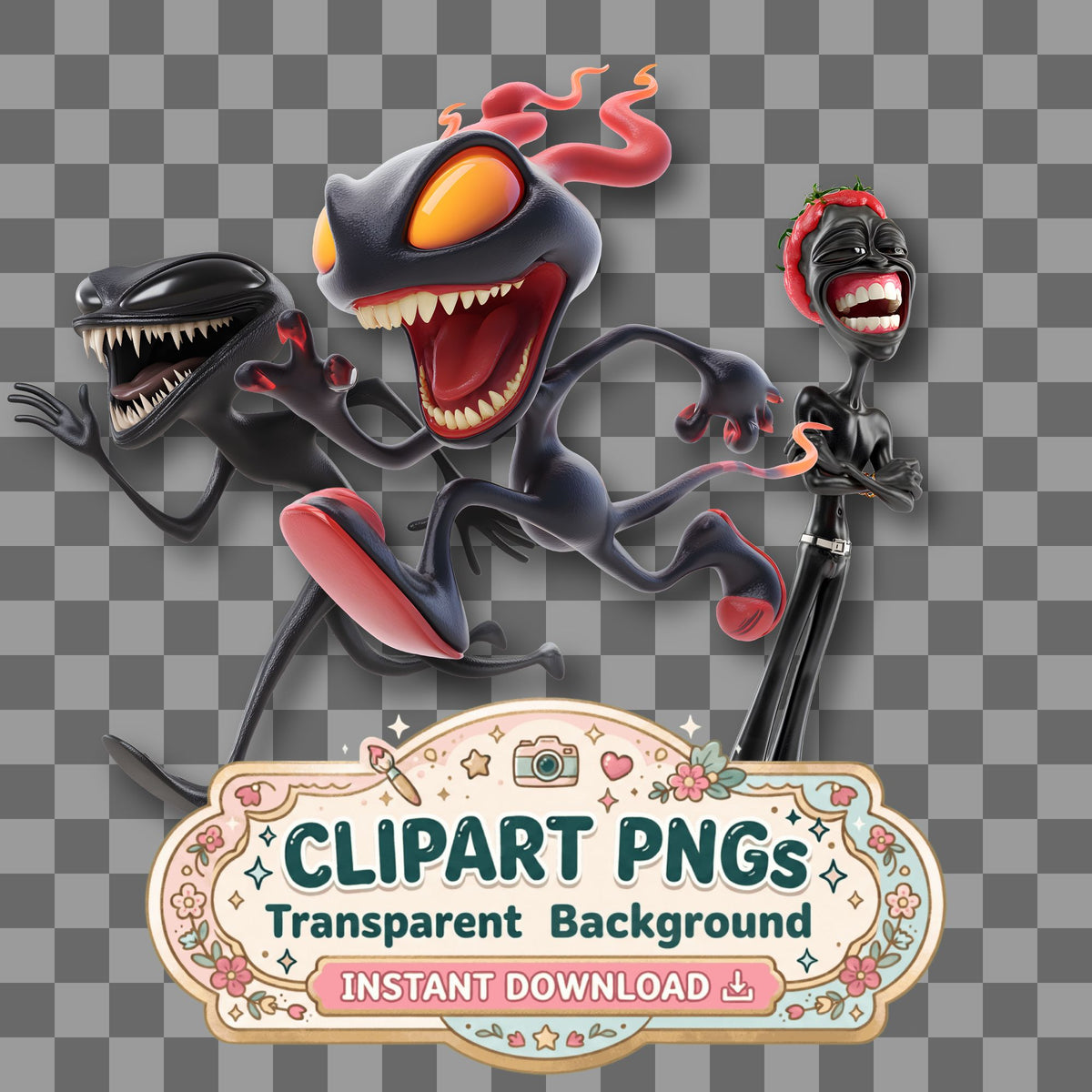 Alien Clipart Pngs