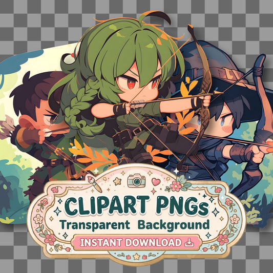 Archer Aiming Clipart Pngs