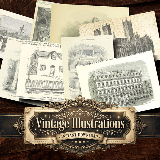 Architecture Vintage Prints