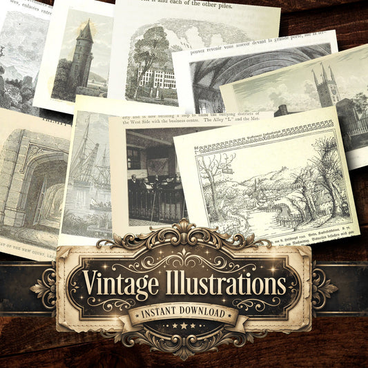 Architecture Vintage Prints