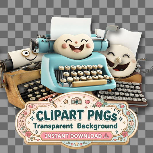 Arms Typewriter Clipart Pngs