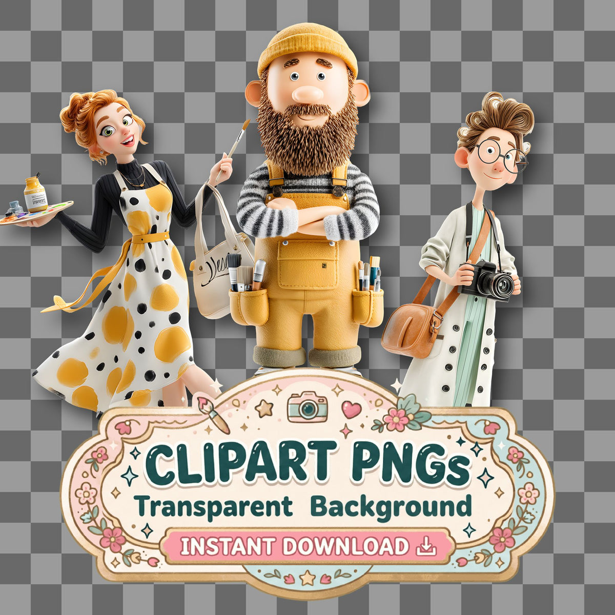 Artist Clipart Pngs