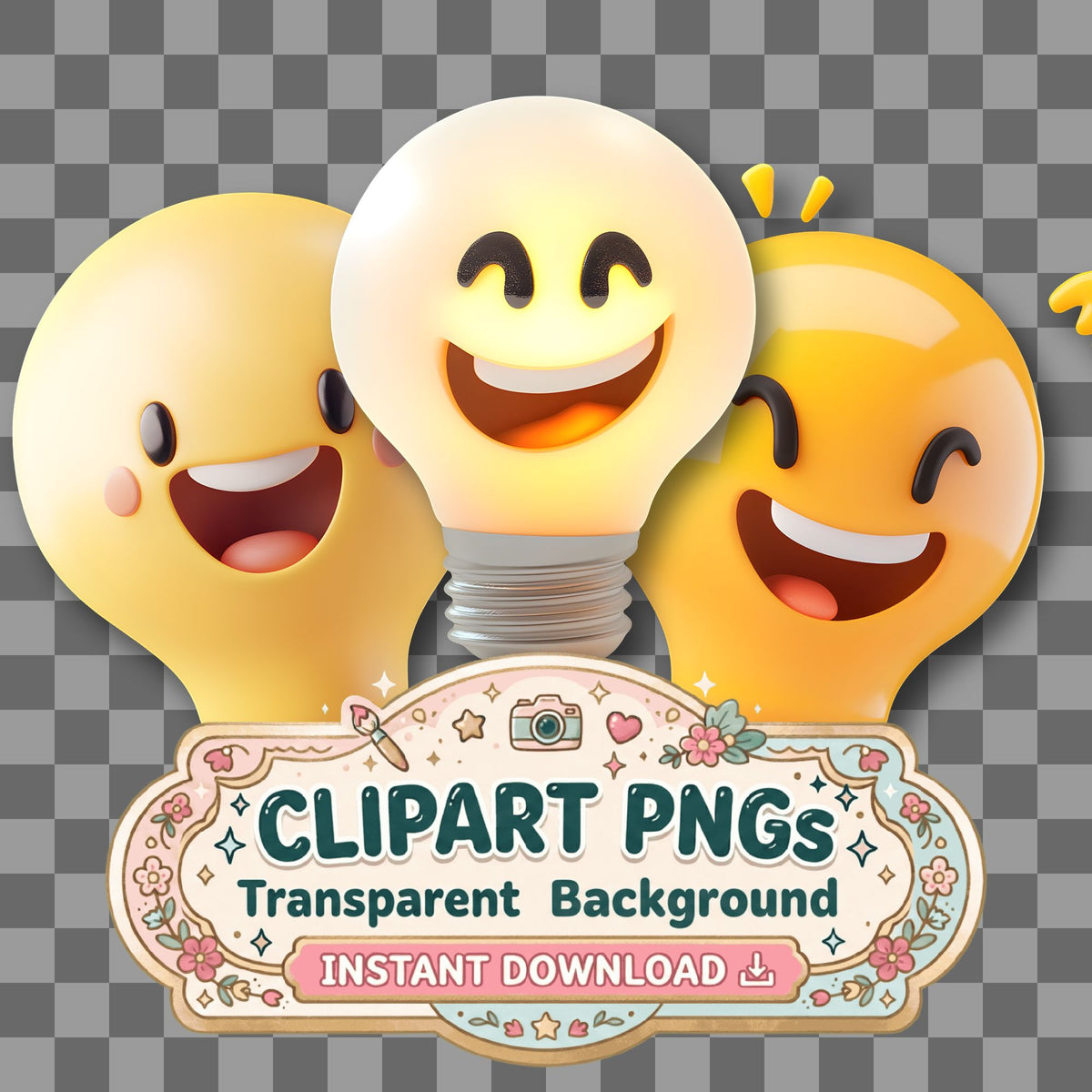 Big Character Clipart Pngs