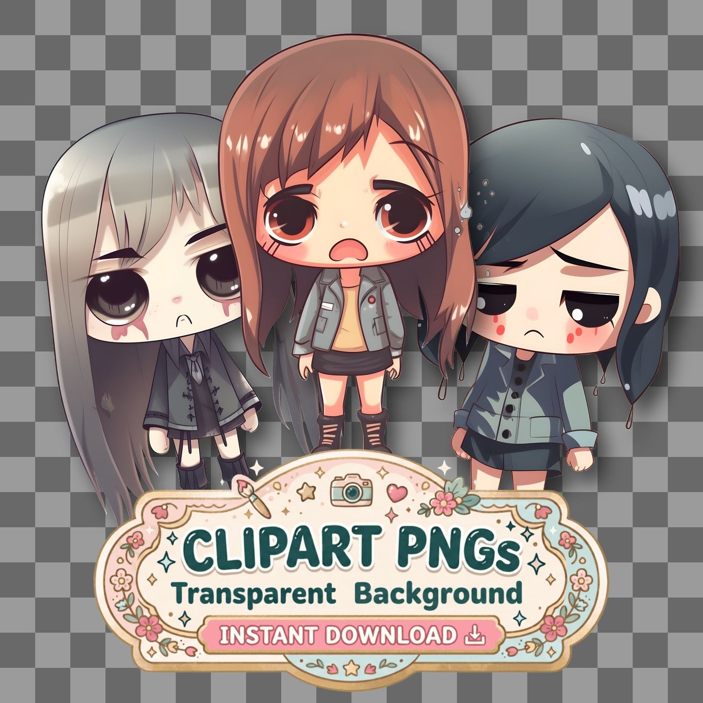 Body Chibi Clipart Pngs