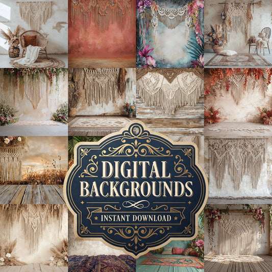 Boho Chic Backdrop Images