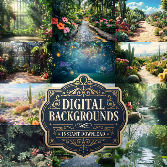 Botanical Garden Backdrop Images