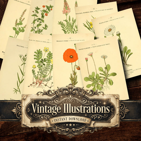 Botanical Vintage Prints