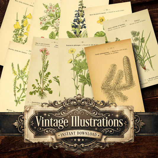 Botanical Vintage Prints
