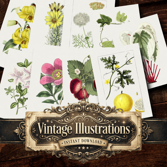 Botanical Vintage Prints