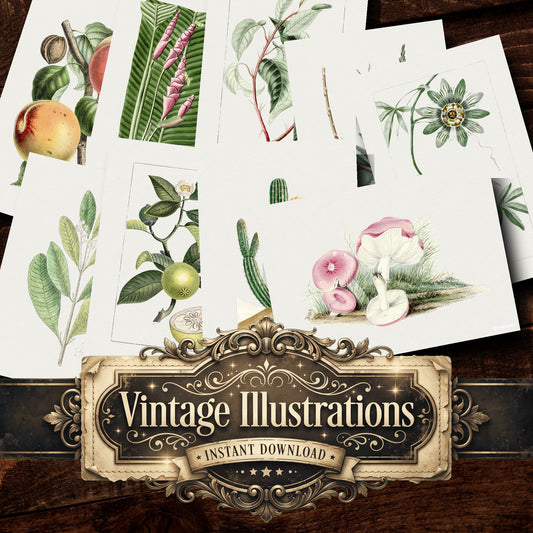 Botanical Vintage Prints