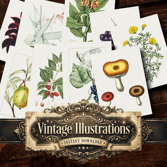 Botanical Vintage Prints