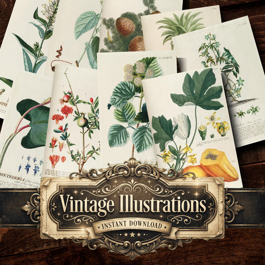 Botanical Vintage Prints