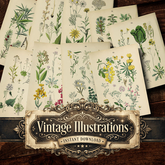 Botanical Vintage Prints