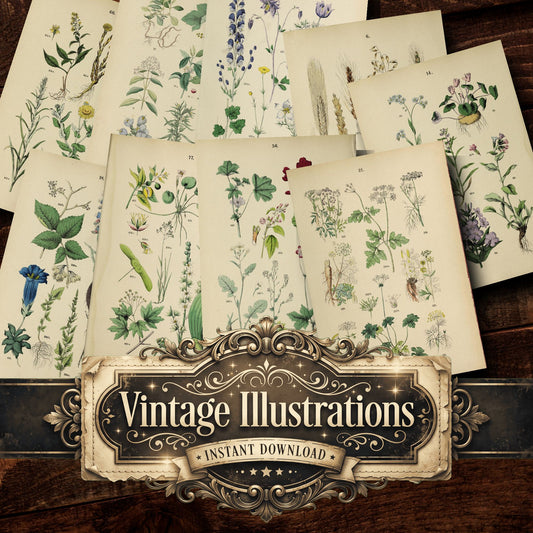 Botanical Vintage Prints