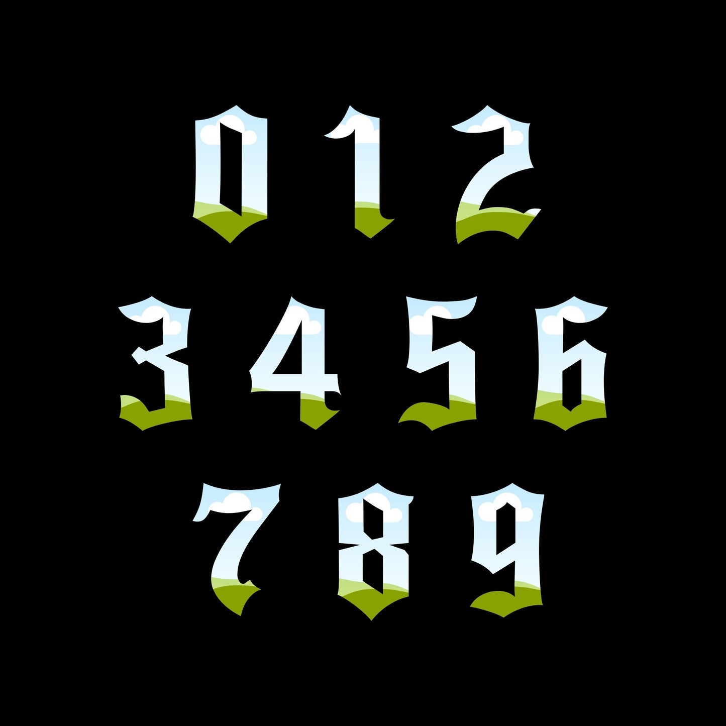 Alphabet Canva Frames - Vintage Tattoo Letters - Drag and Drop Letters Numbers Frames Alphaset Tattoo Alphabet Designs Canva Templates