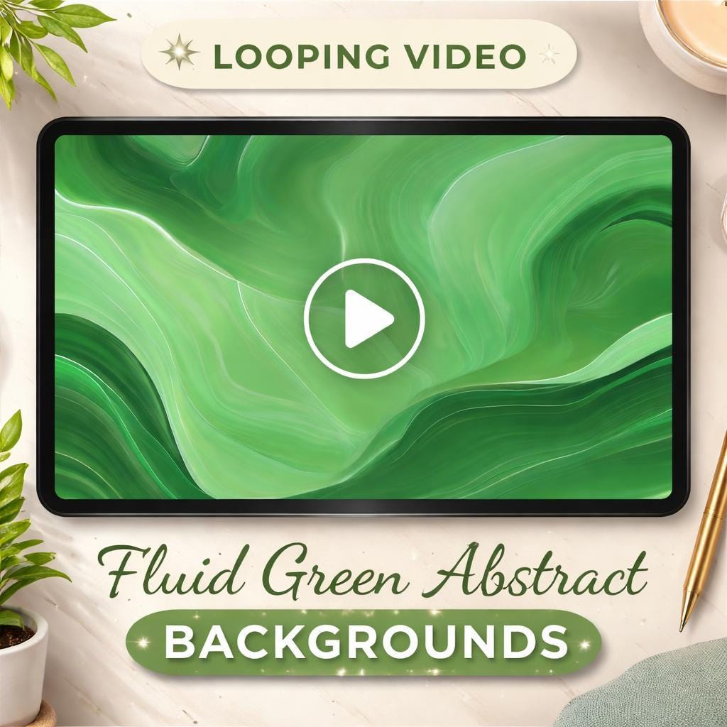 Green Marble Abstract Background Loop | Seamless Animated Video | Modern Marble Texture | Video Background for Edits & Social Med