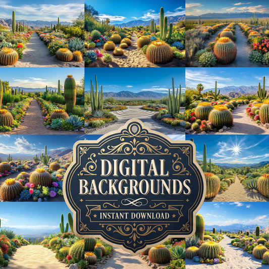 Cactuoasigarden Backdrop Images