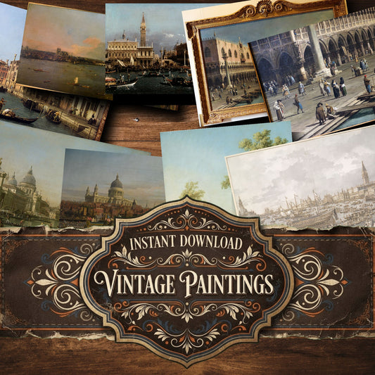 Canaletto Vintage Paintings
