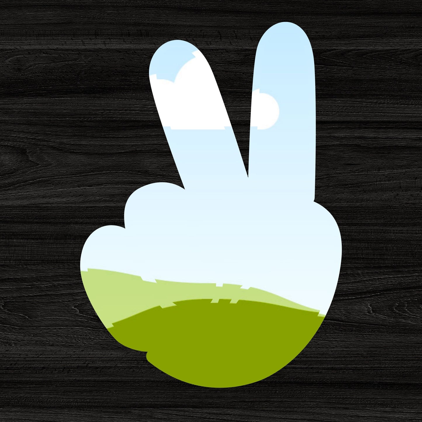 Peace Sign Canva Frames - Drag and Drop Hearts Canva Templates PNG Designs - Peace Sign Doodle SVG Editable Canva Paint Frame Templates