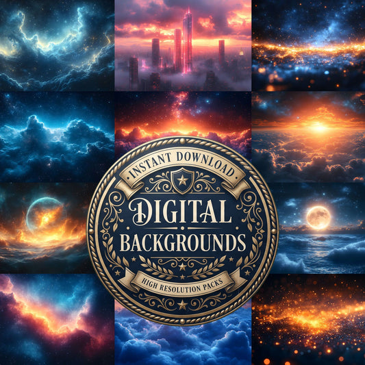 Celestial Space Backdrop Images