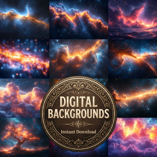 Celestial Space Backdrop Images