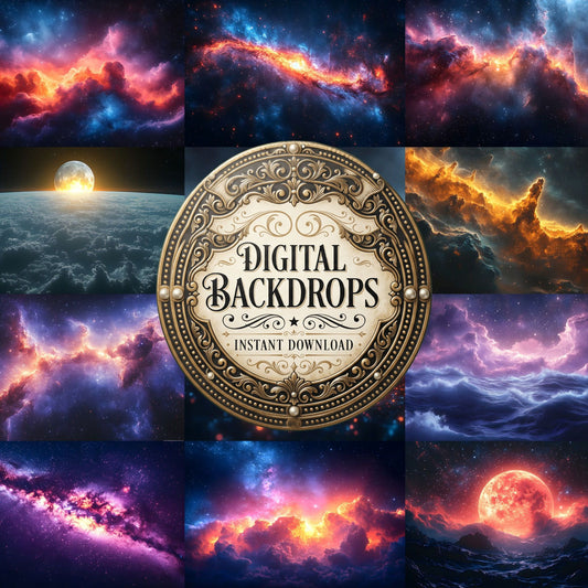 Celestial Space Backdrop Images