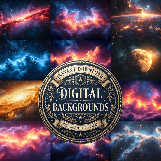 Celestial Space Backdrop Images