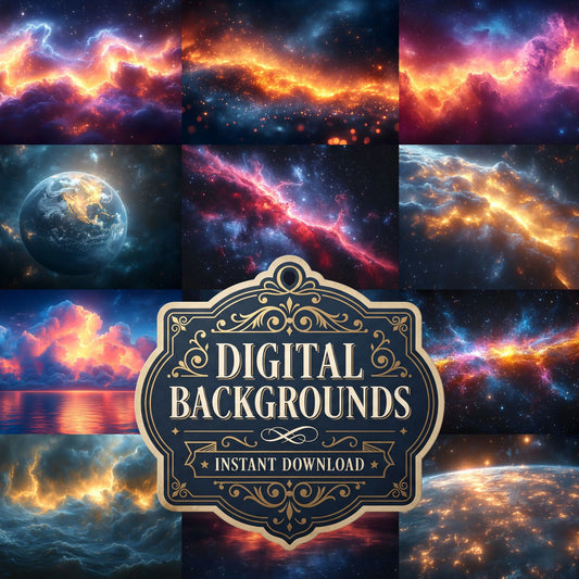 Celestial Space Backdrop Images