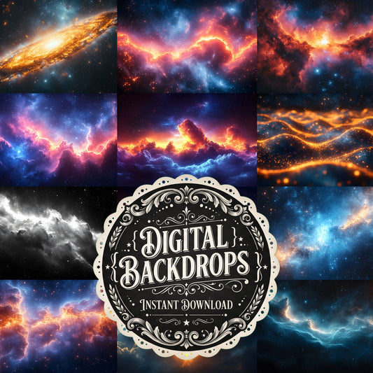 Celestial Space Backdrop Images