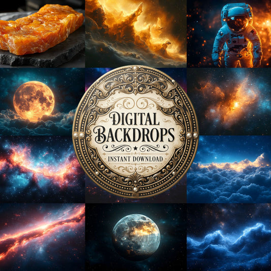 Celestial Space Backdrop Images