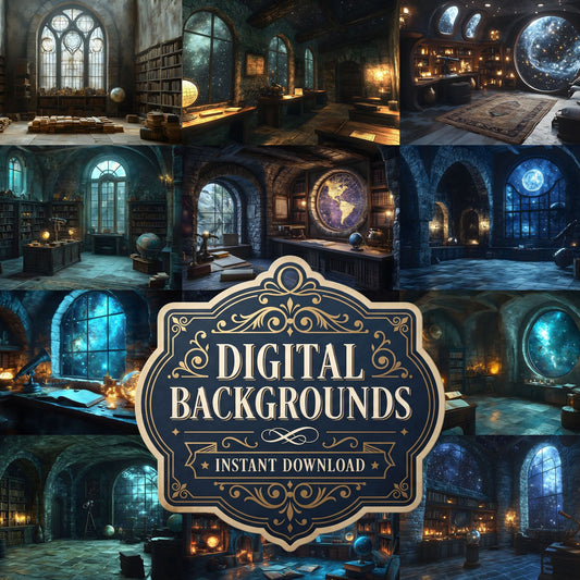 Celestial Tower Backdrop Images